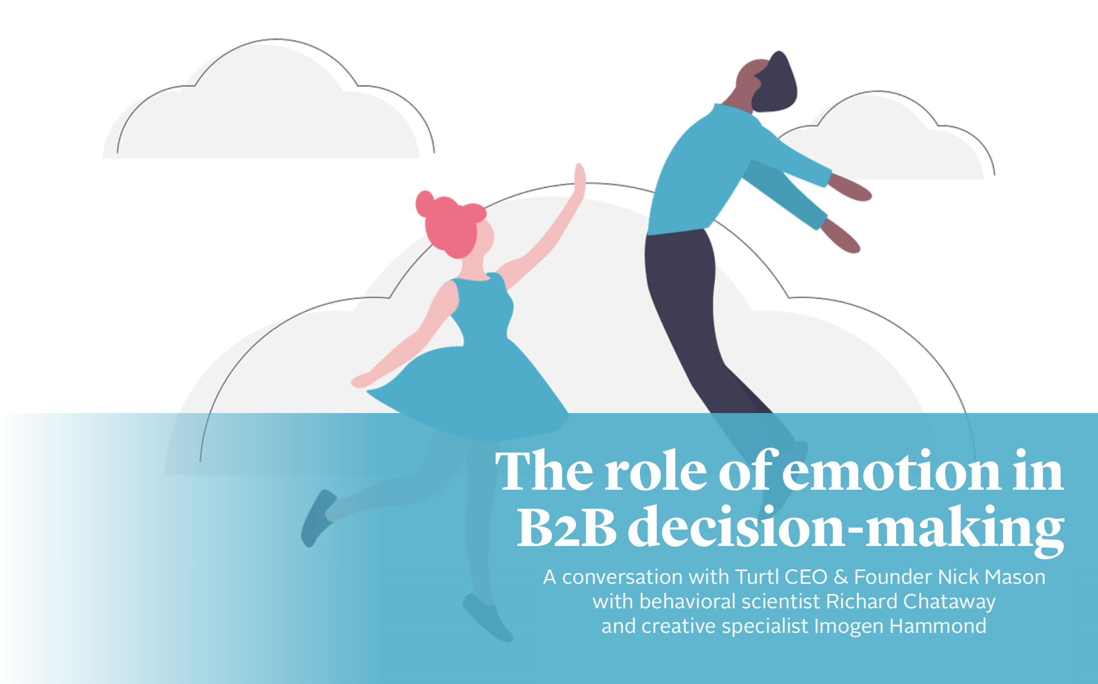 webinar banner for 'The role of emotions in B2B decision-making'
