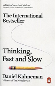 Thinking Fast and Slow book cover - decisions under pressure