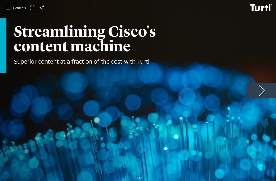 Case study | Cisco + Turtl