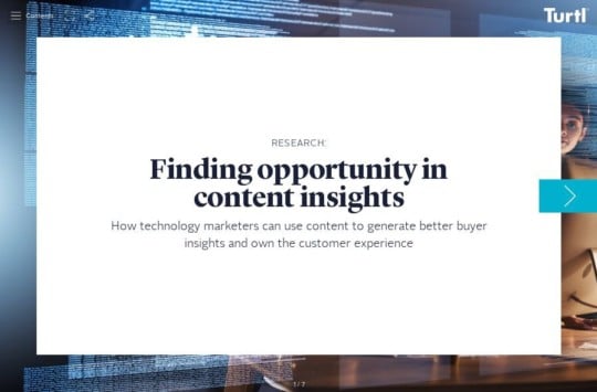 Opportunity in content insights