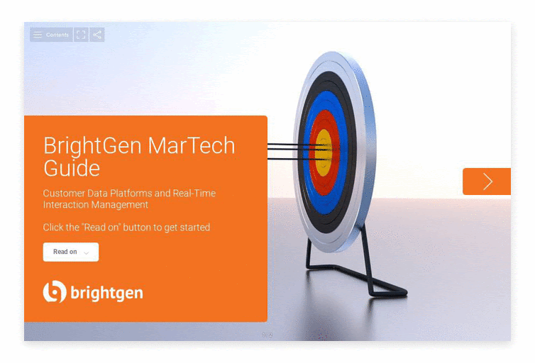BrightGen MarTech guide for lead generation