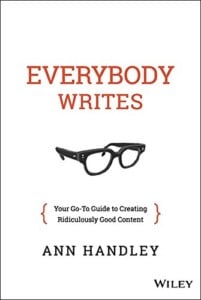 books for marketers - Everybody Writes_book cover