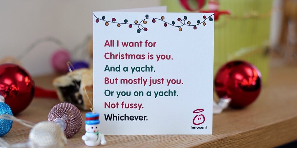 All I want for Christmas is you, or a yacht.