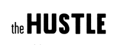 The Hustle marketing newsletter example logo