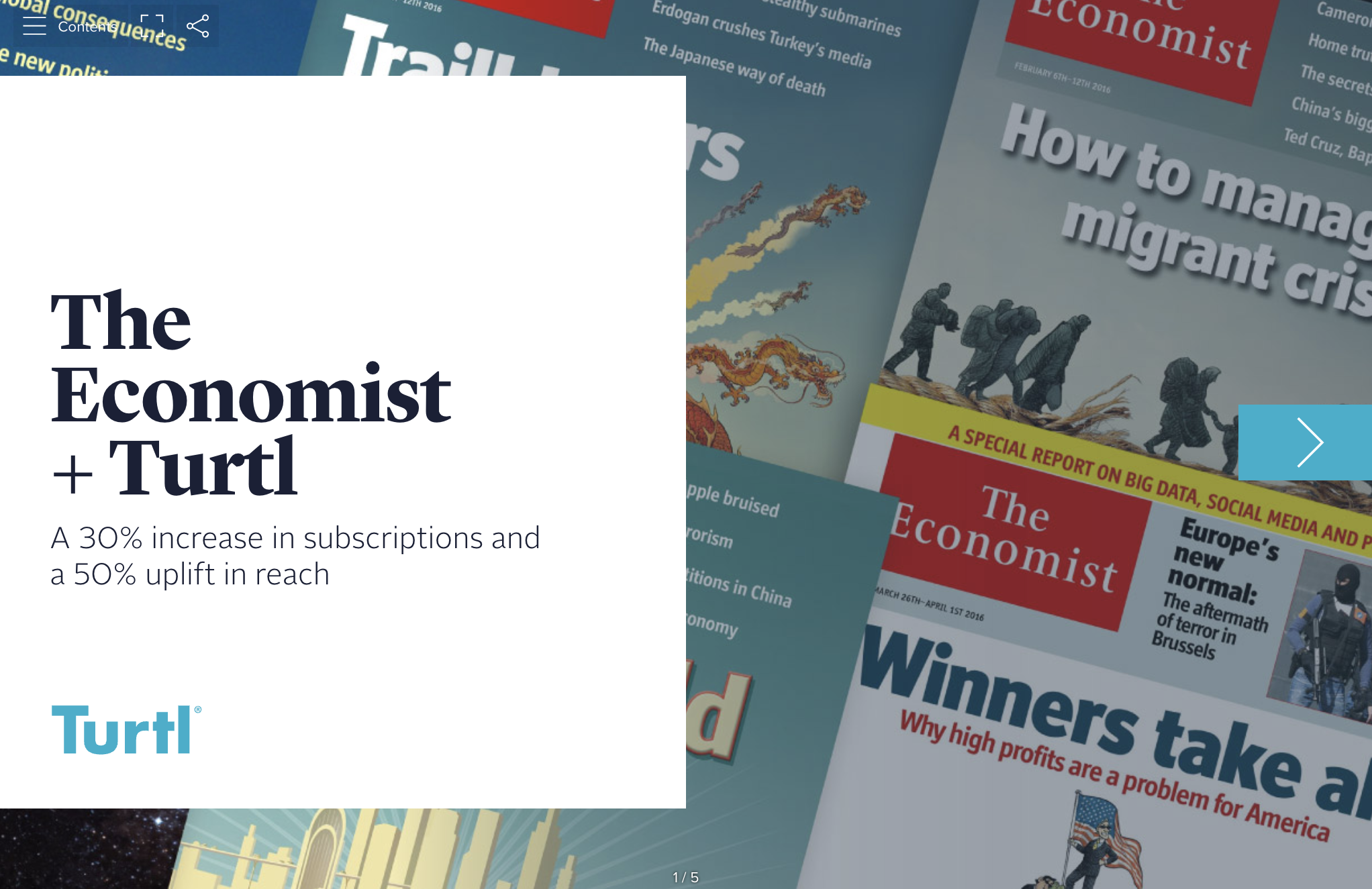 The Economist + Turtl