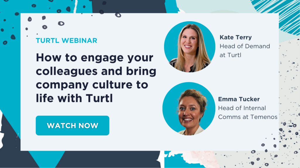 How to engage your colleagues Turtl marketing webinar