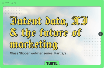 Webinar on what to do when you have the signal
