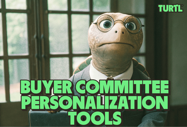 Buyer committee personalization tools 