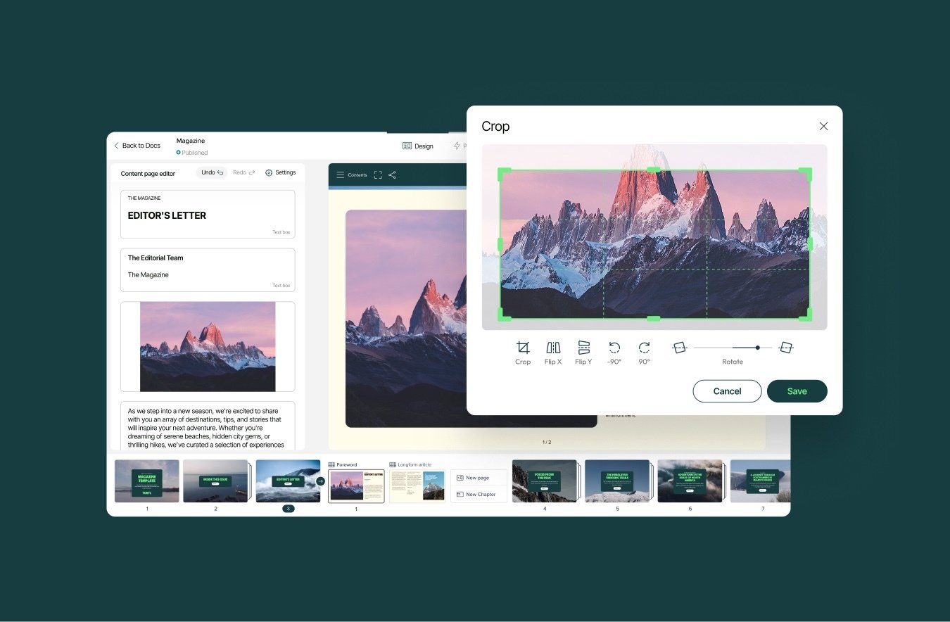 Online magazine - in app-v2