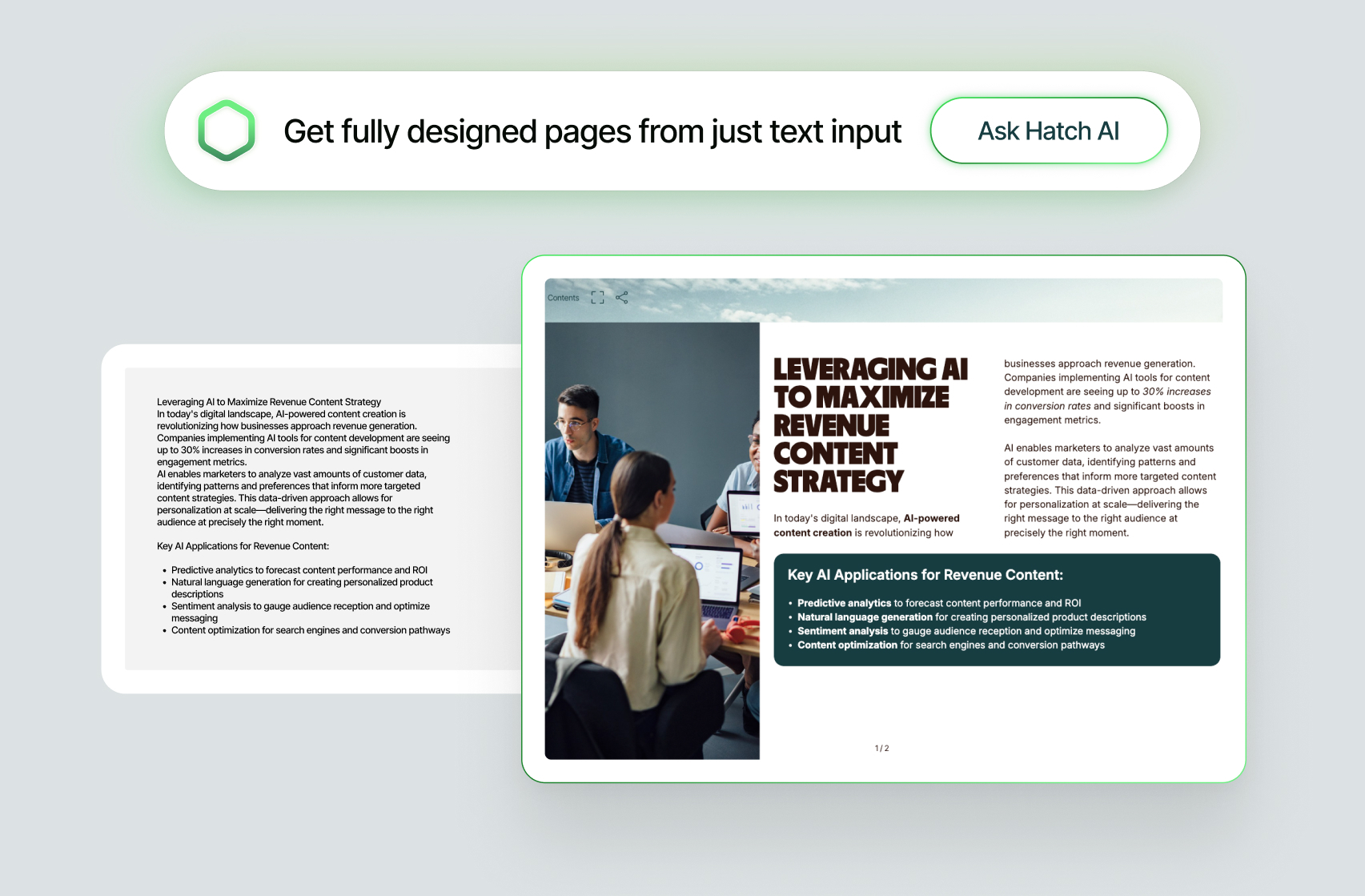 content-production-layout