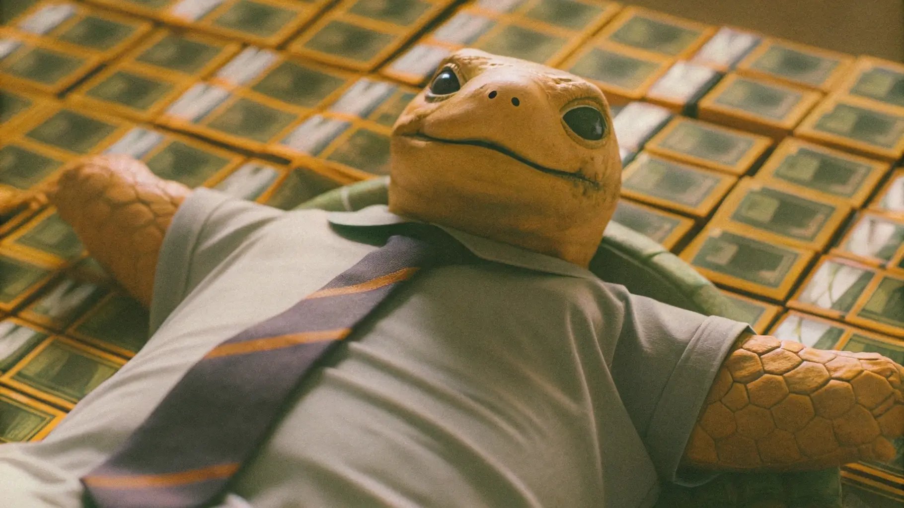 Turtl in money