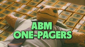 What is a one-pager and how to use it in your ABM strategy