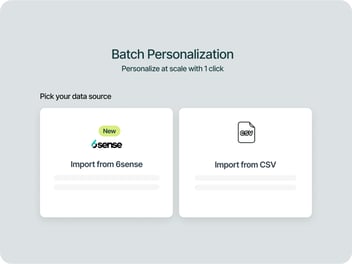 personalization