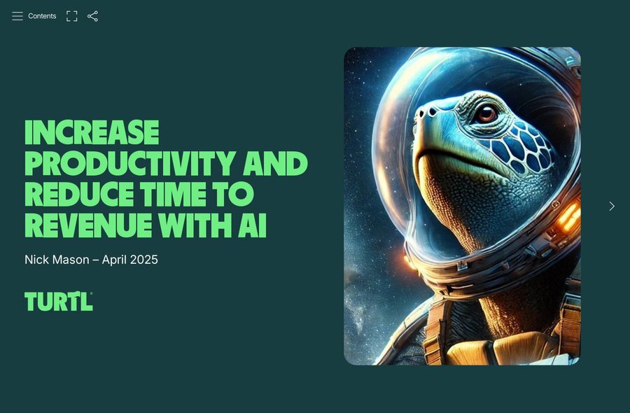 Webinar on how AI can help drive growth and time to revenue