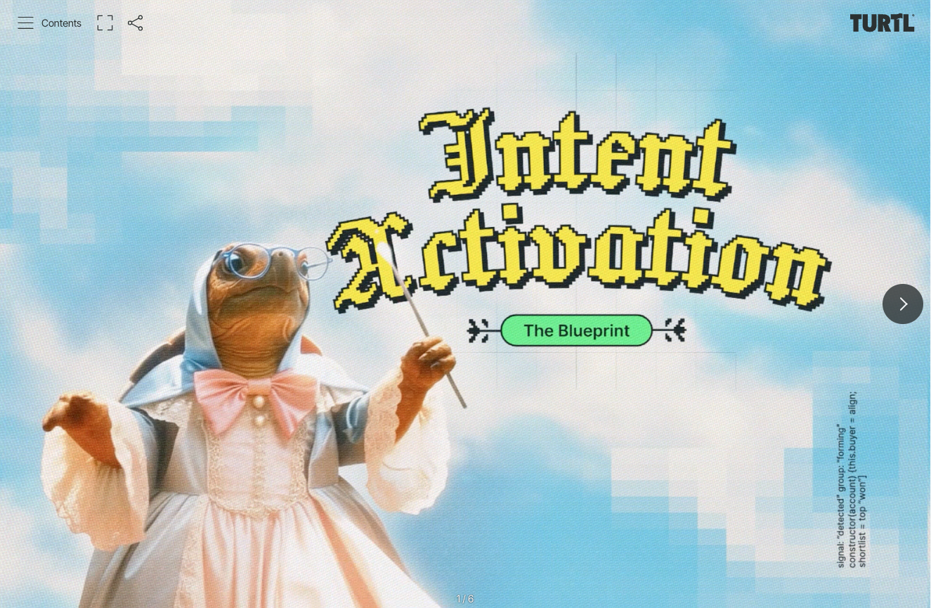 The Intent Activation Blueprint