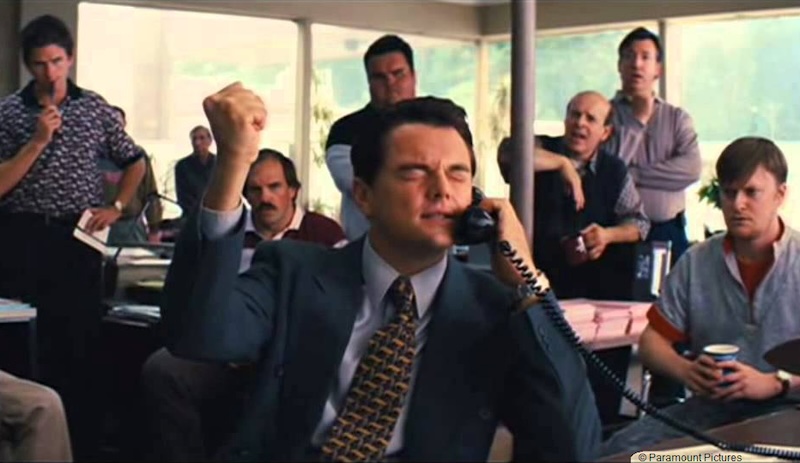 Cold calling Wolf of Wall Street still