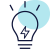lightbulb graphic with a blue blob behind the top right part of the graphic