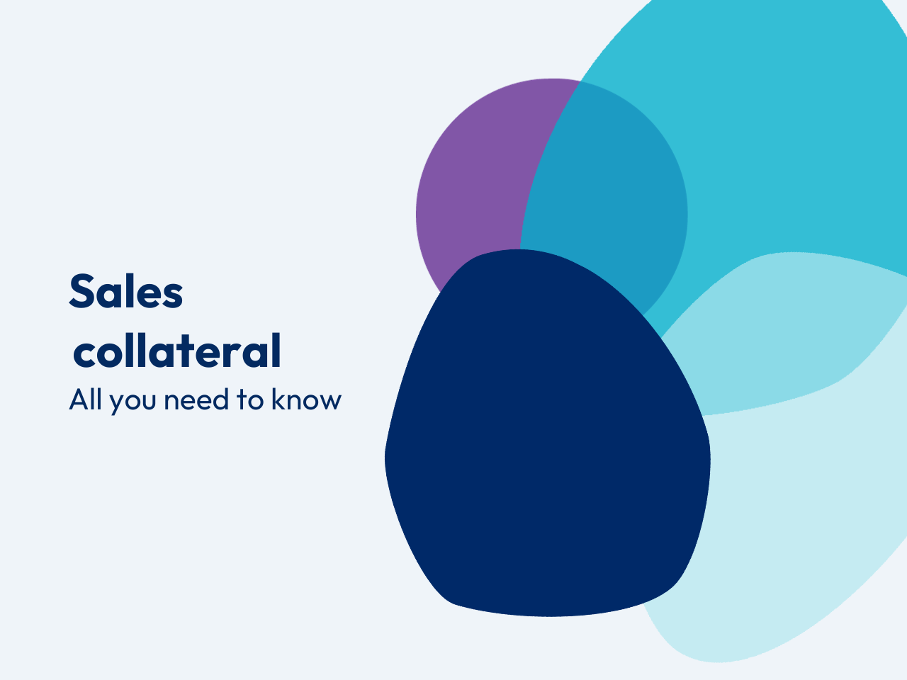 Feature image for Turtl pillar post called Sales collateral: All you need to know